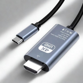 USB-C to HDMI Adapter Cable 4K UHD for Laptop/Phone